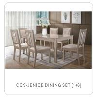 COS-JENICE DINING SET (1+6)